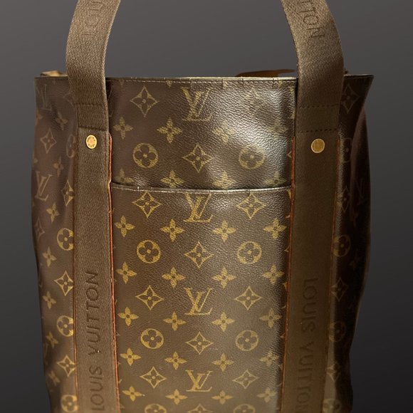 Authentic Louie Vuitton Monogram Cabas Bordeaux Handbag - Picture 1 of 3